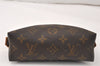 Authentic Louis Vuitton Monogram Pochette Cosmetic Pouch M47515 Junk 4858K