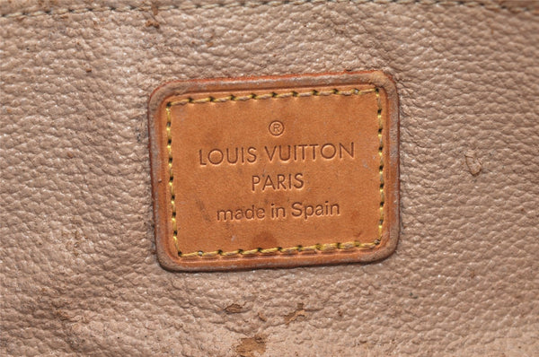 Authentic Louis Vuitton Monogram Pochette Cosmetic Pouch M47515 Junk 4858K
