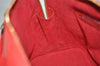 Authentic Louis Vuitton Epi Alma PM Hand Bag Red M52147 LV 4859I