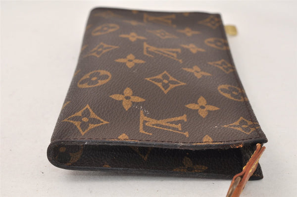 Authentic Louis Vuitton Monogram Pouch For Bucket GM LV Junk 4859K