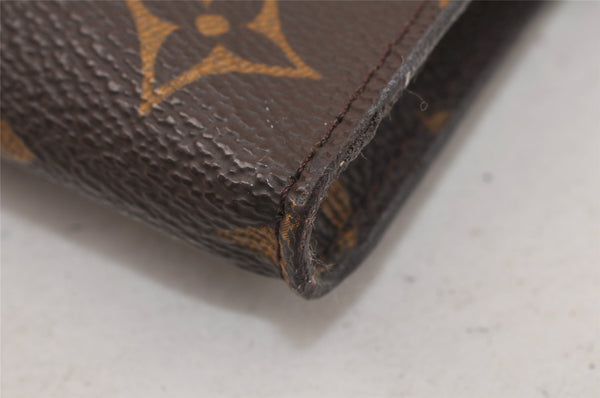 Authentic Louis Vuitton Monogram Pouch For Bucket GM LV Junk 4859K