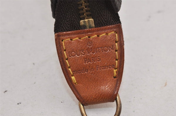 Authentic Louis Vuitton Monogram Pouch For Bucket GM LV Junk 4859K