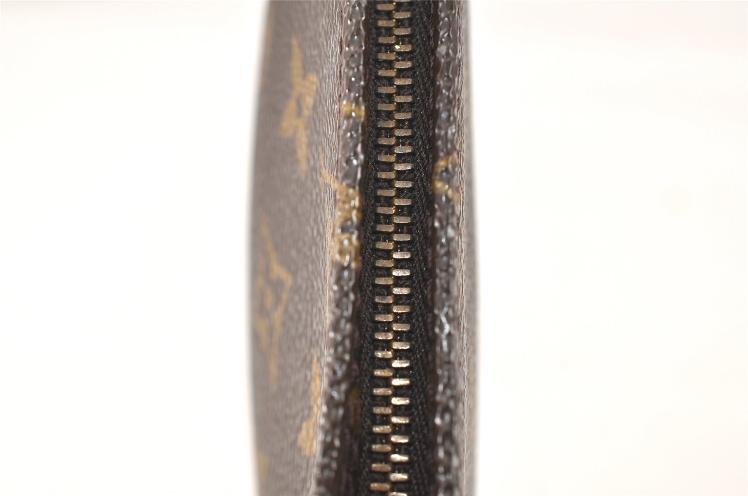 Authentic Louis Vuitton Monogram Pouch For Bucket GM LV Junk 4859K