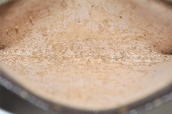 Authentic Louis Vuitton Monogram Pouch For Bucket GM LV Junk 4859K