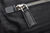 Authentic PRADA Nylon Tessuto Saffiano Leather Shoulder Hand Bag Black 4860I