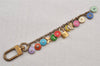 Auth Louis Vuitton Porte Cles Chaine Pastilles Bag Charm Multicolor Junk 4861J