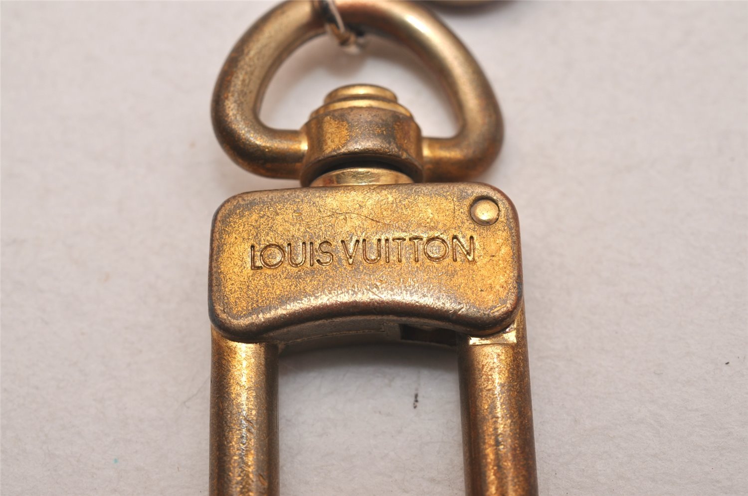 Auth Louis Vuitton Porte Cles Chaine Pastilles Bag Charm Multicolor Junk 4861J