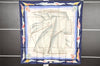 Authentic HERMES Carre 90 Scarf "Vent portant" Silk Navy 4862I