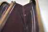 Auth Louis Vuitton Vernis Zippy Wallet Long Purse Wine Red M93522 LV Junk 4864K