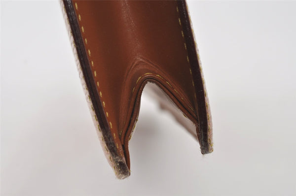 Authentic Louis Vuitton Epi Pochette Homme Clutch Hand Bag Brown M52528 LV 4865I