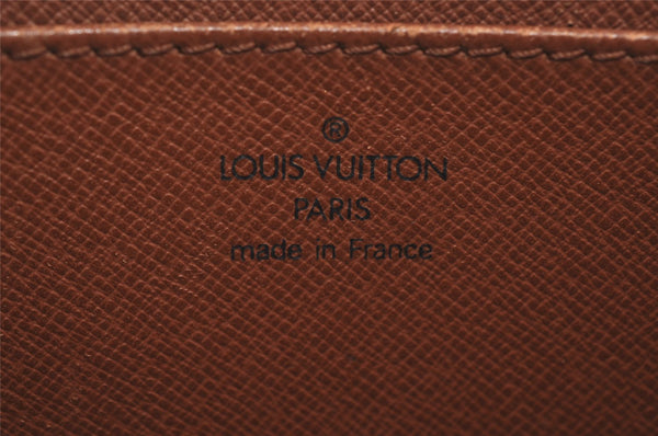 Authentic Louis Vuitton Epi Pochette Homme Clutch Hand Bag Brown M52528 LV 4865I