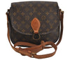 Authentic Louis Vuitton Monogram Saint Cloud GM M51242 Shoulder Cross Bag 4865J