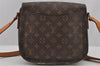 Authentic Louis Vuitton Monogram Saint Cloud GM M51242 Shoulder Cross Bag 4865J