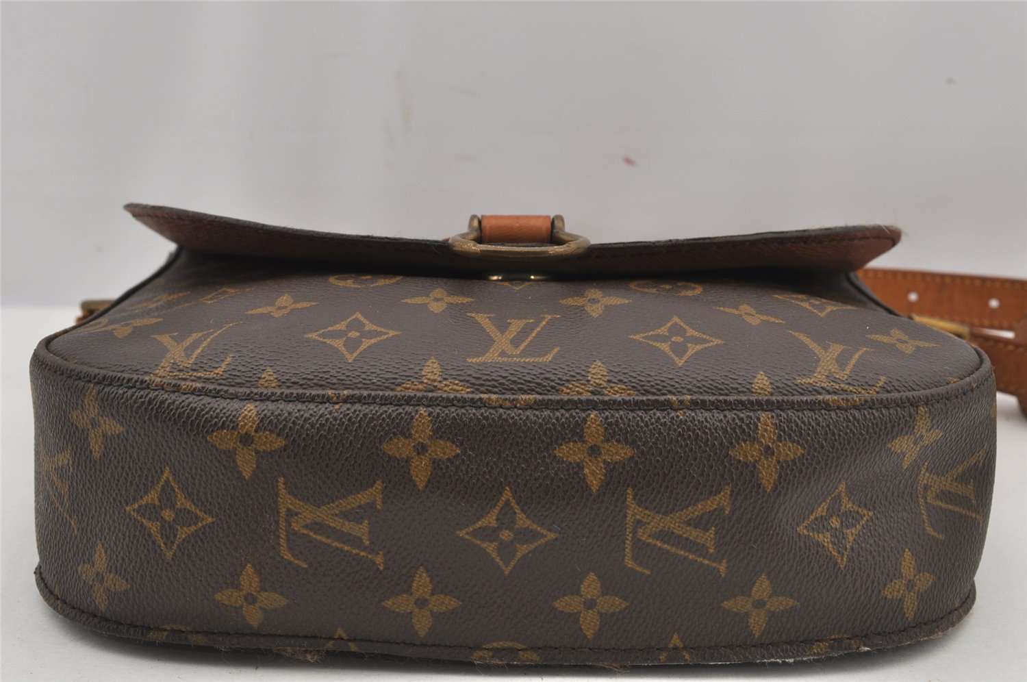 Authentic Louis Vuitton Monogram Saint Cloud GM M51242 Shoulder Cross Bag 4865J