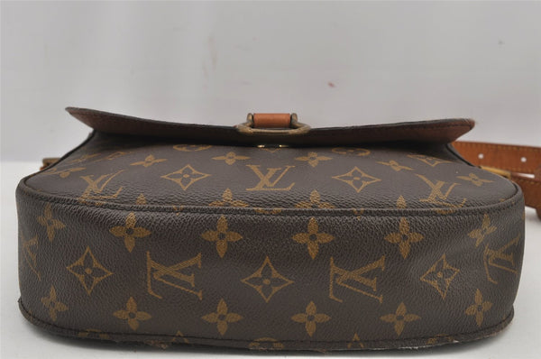 Authentic Louis Vuitton Monogram Saint Cloud GM M51242 Shoulder Cross Bag 4865J