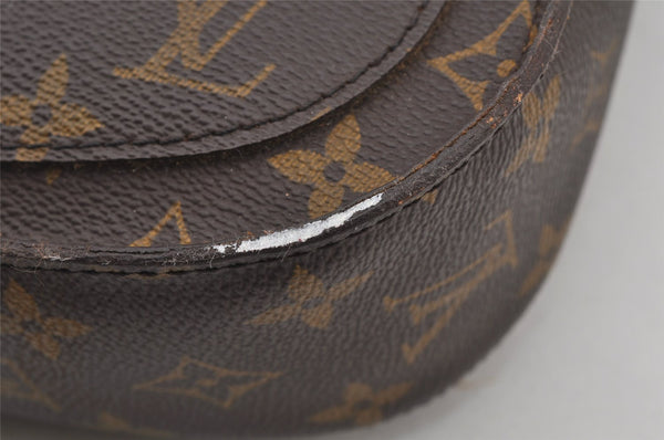 Authentic Louis Vuitton Monogram Saint Cloud GM M51242 Shoulder Cross Bag 4865J