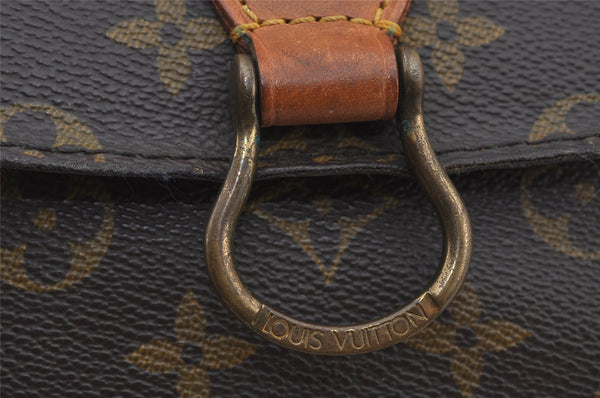 Authentic Louis Vuitton Monogram Saint Cloud GM M51242 Shoulder Cross Bag 4865J