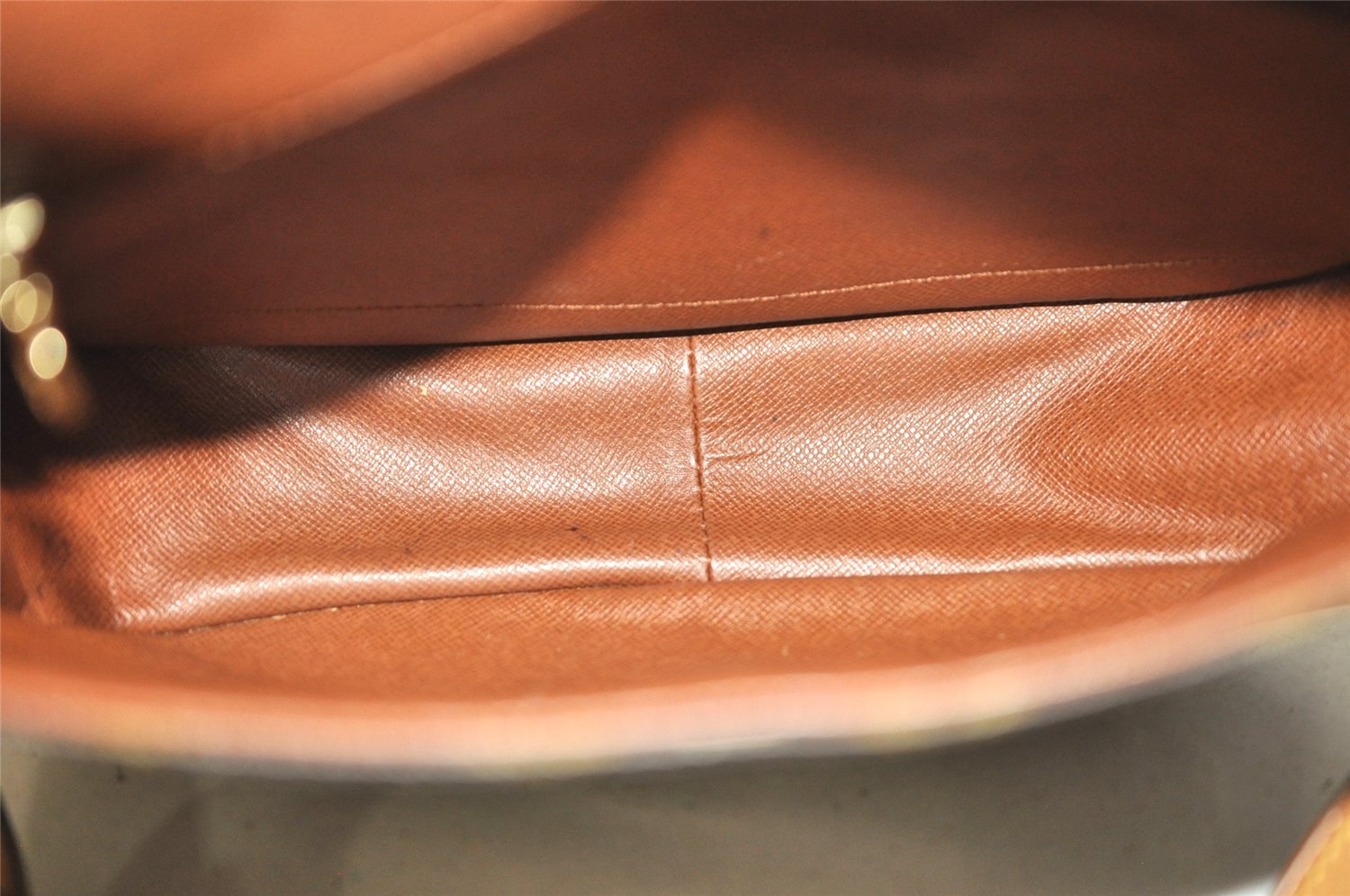 Authentic Louis Vuitton Monogram Saint Cloud GM M51242 Shoulder Cross Bag 4865J