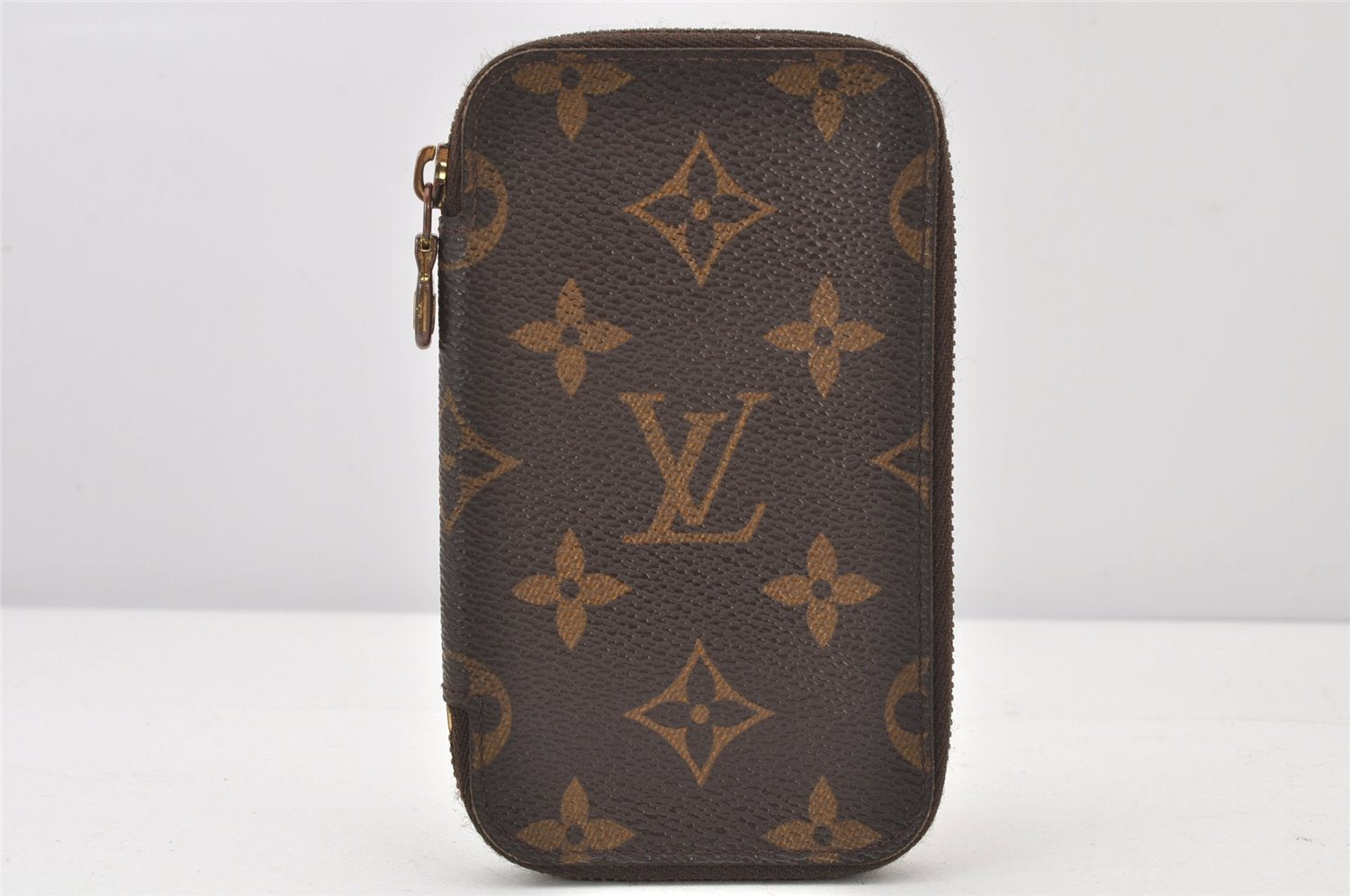 Authentic Louis Vuitton Monogram Pochette 6 Cles Key Case Holder M62610 LV 4866K