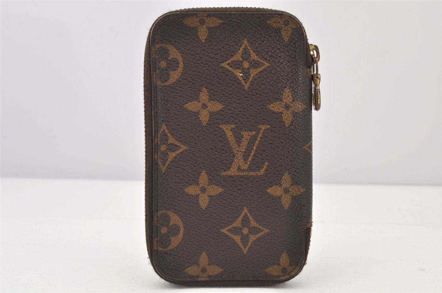 Authentic Louis Vuitton Monogram Pochette 6 Cles Key Case Holder M62610 LV 4866K