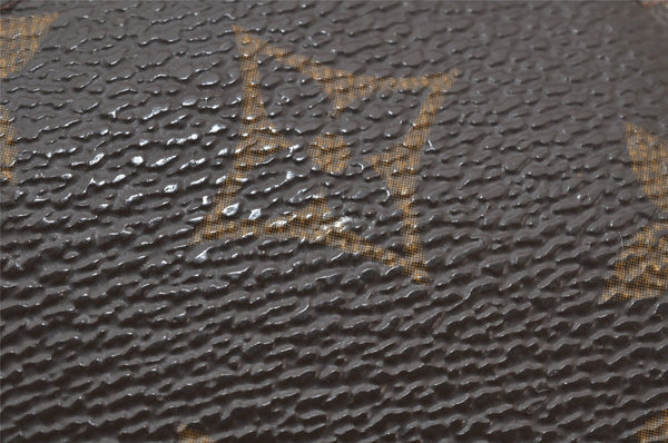 Authentic Louis Vuitton Monogram Pochette 6 Cles Key Case Holder M62610 LV 4866K