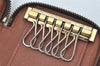 Authentic Louis Vuitton Monogram Pochette 6 Cles Key Case Holder M62610 LV 4866K