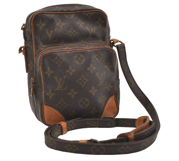 Authentic Louis Vuitton Monogram Amazone Shoulder Cross Bag M45236 Junk 4867J
