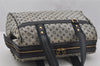 Authentic Louis Vuitton Monogram Mini Josephine GM Hand Bag Blue M92211 LV 4868J