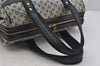 Authentic Louis Vuitton Monogram Mini Josephine GM Hand Bag Blue M92211 LV 4868J