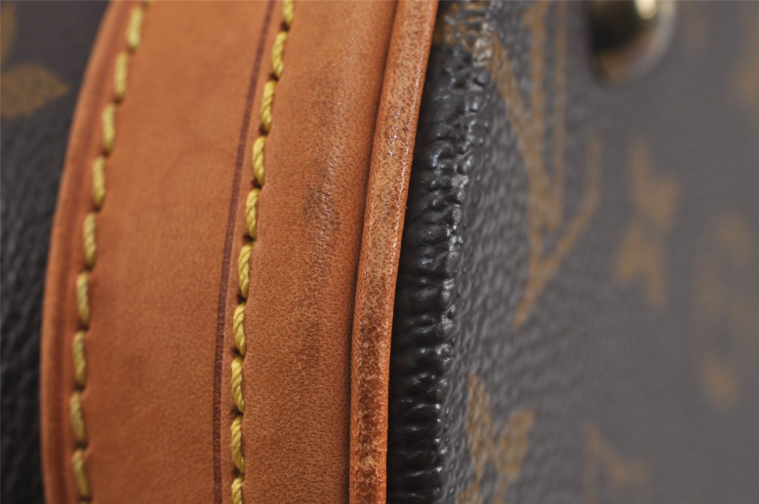 Authentic Louis Vuitton Monogram Bucket PM Shoulder Tote Bag M42238 LV 4869J