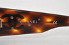 Authentic CHANEL Vintage Sunglasses CoCo Mark Plastic 01451 Brown Junk 4871I