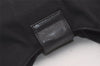 Authentic FENDI Vintage Shoulder Hand Bag Purse Jersey Leather Black Junk 4871J