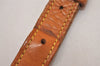 Authentic Louis Vuitton Leather Shoulder Strap Beige 35.8-42.5" LV 4872J