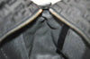 Authentic FENDI Vintage Zucchino Hand Bag Purse Canvas Leather Brown 4873I