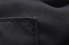 Authentic FENDI Vintage Zucchino Hand Bag Purse Canvas Leather Brown 4873I