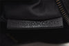 Authentic FENDI Vintage Zucchino Hand Bag Purse Canvas Leather Brown 4873I