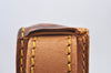 Authentic Louis Vuitton Leather Shoulder Strap Beige 40.2-46.9" LV 4873J