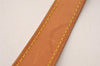 Authentic Louis Vuitton Leather Shoulder Strap Beige 40.2-46.9" LV 4873J