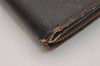 Authentic Louis Vuitton Monogram Compact Zip Bifold Wallet Purse M61667 LV 4874J