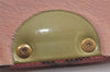 Authentic Christian Dior Maris Pearl Shoulder Bag Unborn Calf Leather Pink 4876J