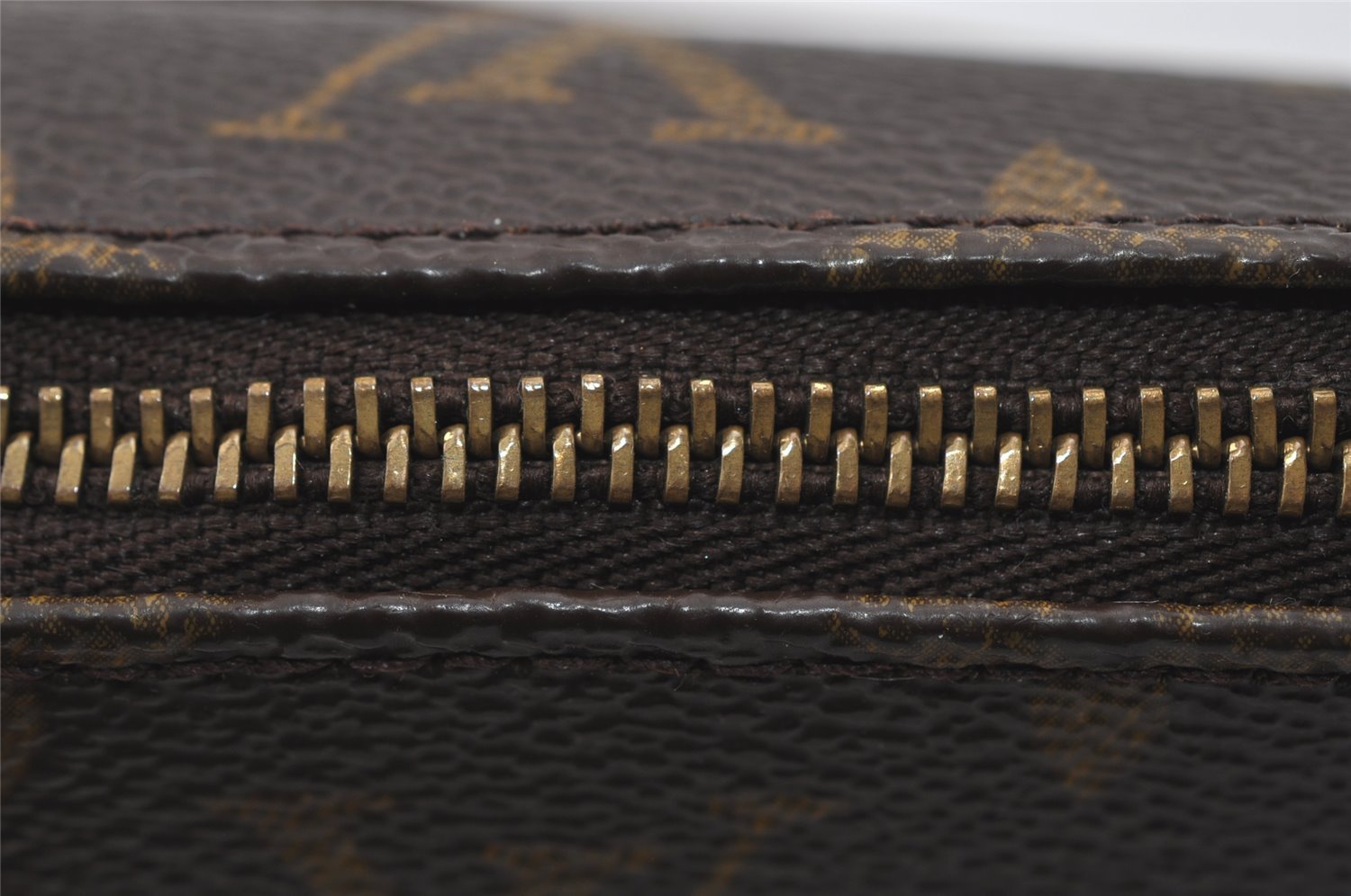 Authentic Louis Vuitton Monogram Pochette Accessoires Pouch M51980 LV 4877I