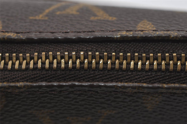 Authentic Louis Vuitton Monogram Pochette Accessoires Pouch M51980 LV 4877I