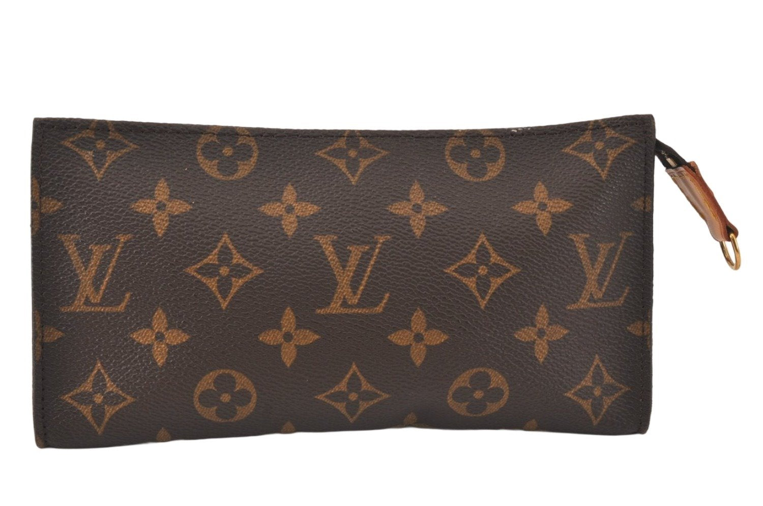 Authentic Louis Vuitton Monogram Pouch For Bucket GM LV 4878K