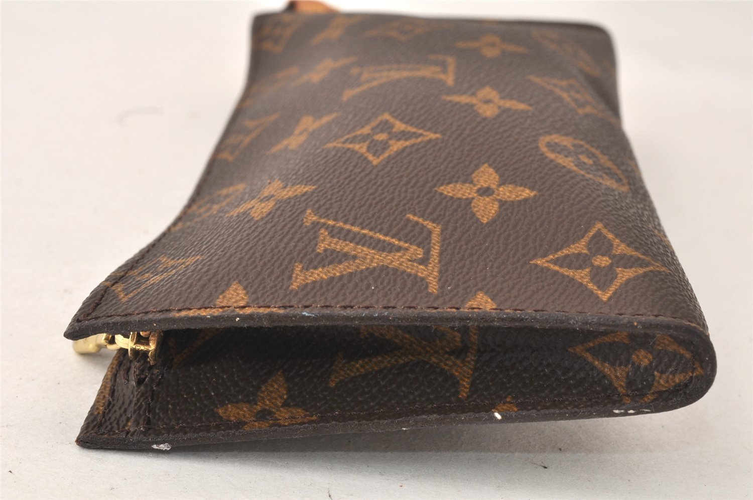 Authentic Louis Vuitton Monogram Pouch For Bucket GM LV 4878K