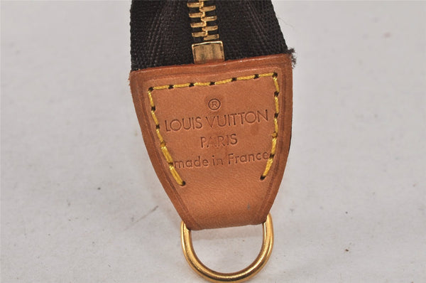 Authentic Louis Vuitton Monogram Pouch For Bucket GM LV 4878K