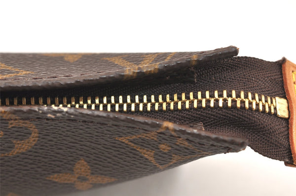 Authentic Louis Vuitton Monogram Pouch For Bucket GM LV 4878K