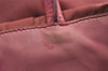 Authentic PRADA Tessuto Fiocco Ribbon Nylon Leather Hand Tote Bag Pink 4880J