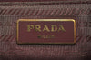 Authentic PRADA Tessuto Fiocco Ribbon Nylon Leather Hand Tote Bag Pink 4880J