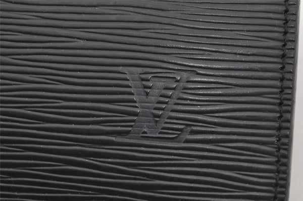 Authentic Louis Vuitton Epi Riviera Hand Bag Black M48182 LV 4883J