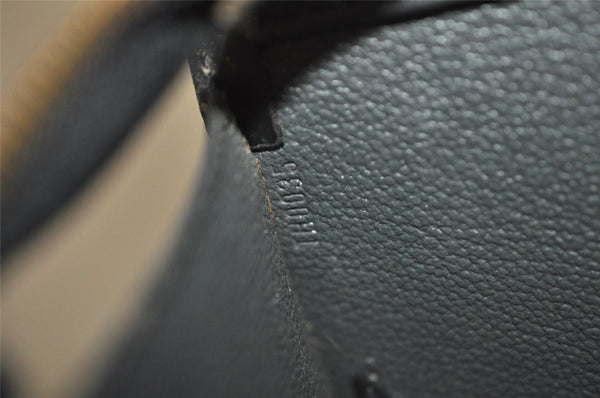 Authentic Louis Vuitton Epi Riviera Hand Bag Black M48182 LV 4883J